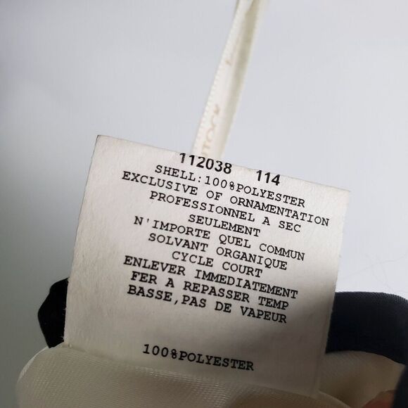 Vintage Jessica McClintock Gunne Sax Strapless Lace Tulle Mini Dress Size 3 - Picture 10 of 10